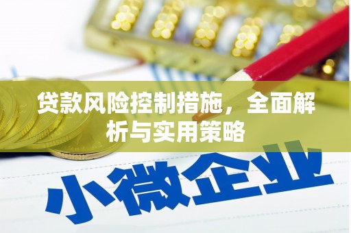 犍为贷款风险控制措施，全面解析与实用策略