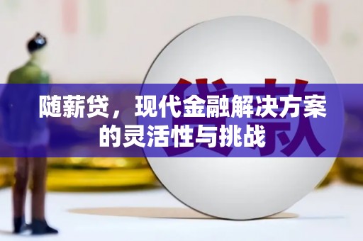 犍为随薪贷，现代金融解决方案的灵活性与挑战