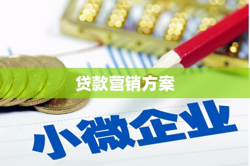 犍为贷款营销方案