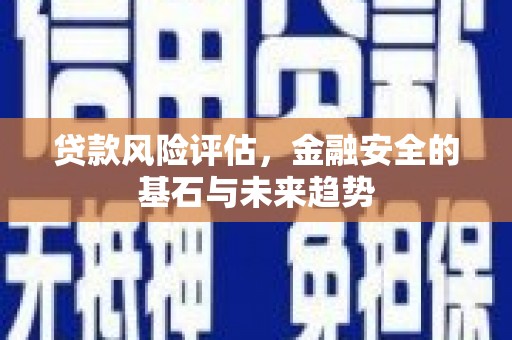 犍为贷款风险评估，金融安全的基石与未来趋势