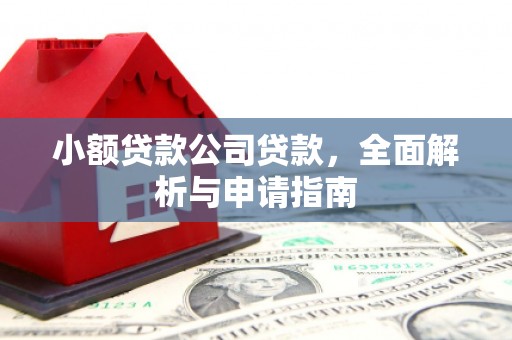 犍为小额贷款公司贷款，全面解析与申请指南