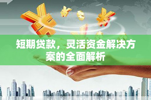 犍为短期贷款，灵活资金解决方案的全面解析