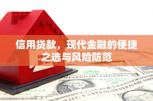 犍为信用贷款，现代金融的便捷之选与风险防范