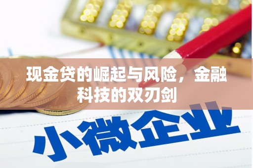 犍为现金贷的崛起与风险，金融科技的双刃剑