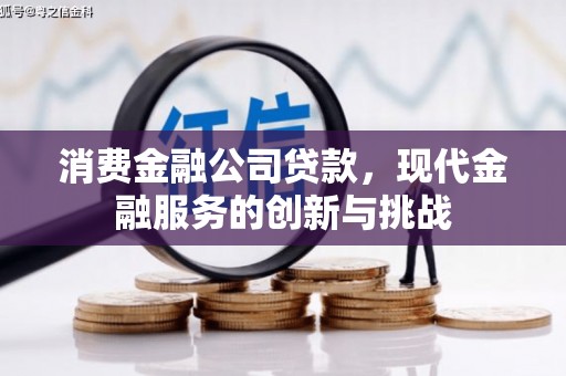犍为消费金融公司贷款，现代金融服务的创新与挑战