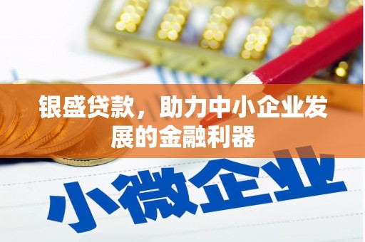 犍为银盛贷款，助力中小企业发展的金融利器