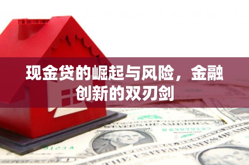 犍为现金贷的崛起与风险，金融创新的双刃剑