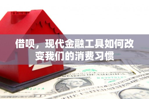 犍为借呗，现代金融工具如何改变我们的消费习惯