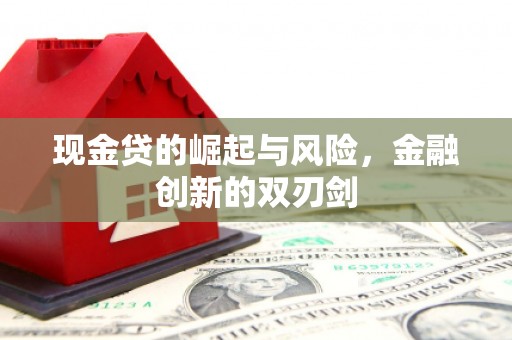 犍为现金贷的崛起与风险，金融创新的双刃剑
