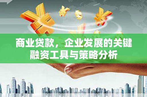 犍为商业贷款，企业发展的关键融资工具与策略分析