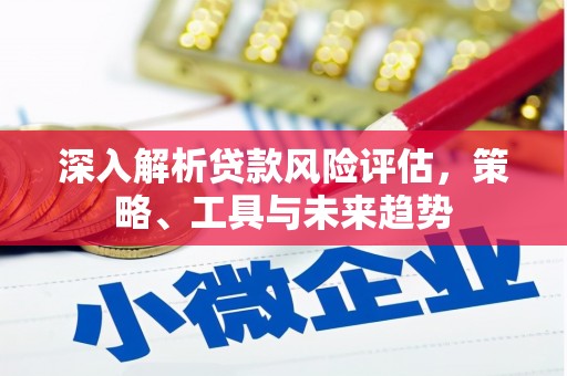 犍为深入解析贷款风险评估，策略、工具与未来趋势