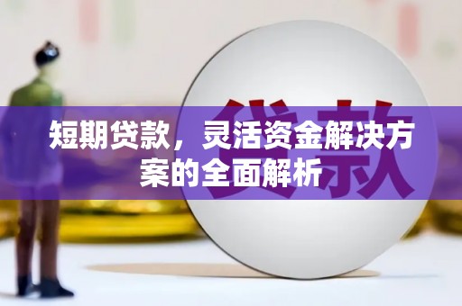 犍为短期贷款，灵活资金解决方案的全面解析