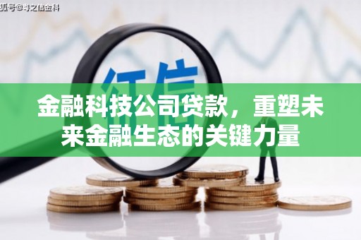 犍为金融科技公司贷款，重塑未来金融生态的关键力量
