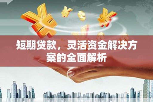犍为短期贷款，灵活资金解决方案的全面解析
